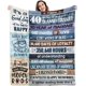 thumbnail image 1 of LHSHID Customized Blanket for 40th Wedding Anniversary Gift for Wife Husband Parents 60x80in, 1 of 7