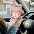 thumbnail image 5 of Cute Cat Themed Gifts for Women Girls, Cat Lover Lady Gifts Stainless Steel Insulated 20 oz Rose Gold Tumblers for Teens Daughter Sister Bestie, Cat Mom Stuff Birthday Christmas Decorations, 5 of 6