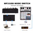 thumbnail image 5 of console de Mixage interface de Son dj Écho 4 Canaux 16 DSP avec Enregistrement Stéréo MP3 USB Bluetooth, 5 of 5