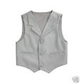 thumbnail image 3 of New Boy Infant & Toddler Formal Eton Lt. Gray Vest Shorts Suit S M L XL 2T 3T 4T, 3 of 9