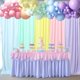 thumbnail image 2 of Cortinas de fondo JCJ Unicorn Pastel Rainbow de 10 x 7 pies, 5 paneles, 2 of 7