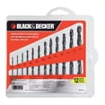 thumbnail image 1 of Juego de Brocas para metal Black & Decker 12 pzas BD0120CS, 1 of 1