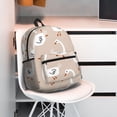 thumbnail image 3 of Wukai White Goose Versatile Backpack:Spacious,Organized,Comfortable,Ideal for Travel and Everyday Use with Multiple Pockets and Padded Straps, 3 of 8