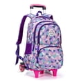 thumbnail image 1 of Sac à Dos à Roulettes à 6 Roues Grande Capacité Sac à Dos à Roulettes Sac d'École pour Enfants, 1 of 3