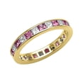 thumbnail image 2 of Karina B� Genuine Pink Sapphire Eternity Band, 2 of 9
