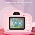 thumbnail image 4 of Mini cámara para niños mini cámara para niños pegatinas divertidas pantalla HD de 20 pulgadas botones simples reproducción protección ocular para regalos, 4 of 8