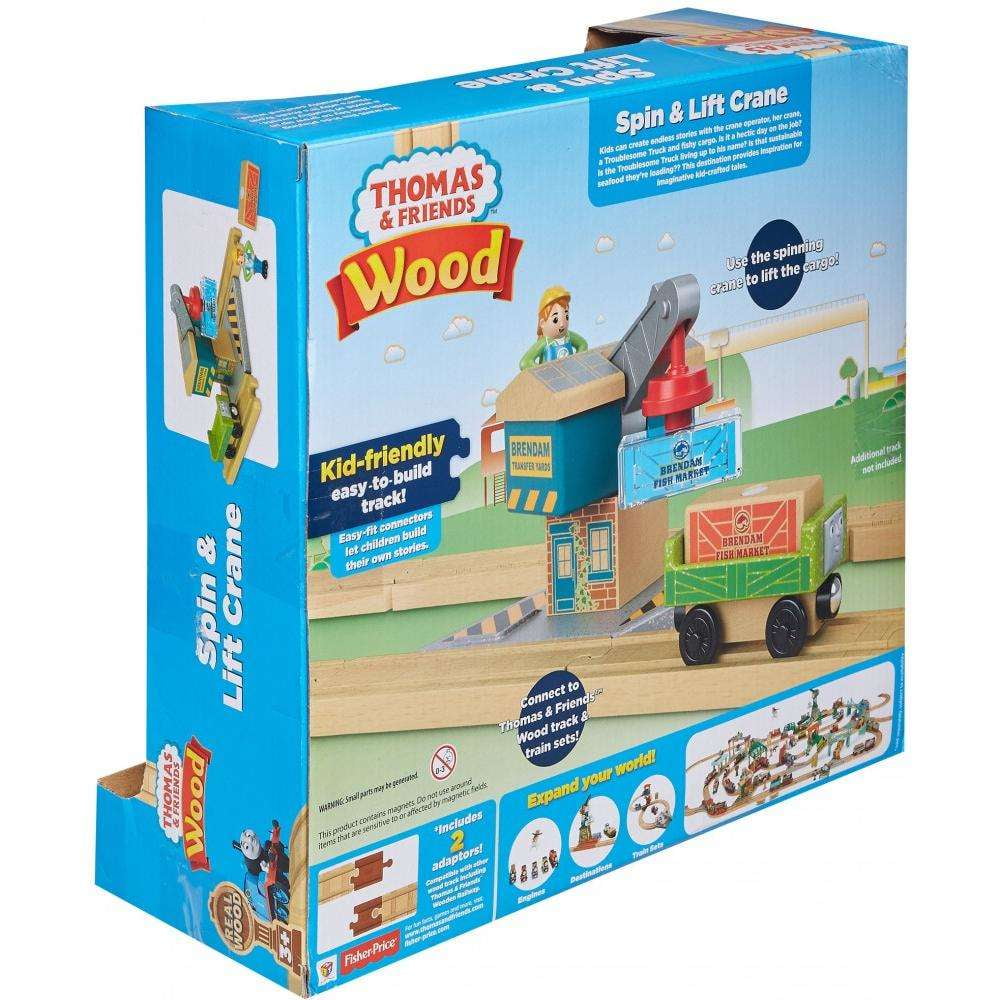 fisher price wooden train set