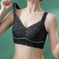 thumbnail image 4 of Zpanxa Wireless See Through Bralette for Women Comfortable Hollow Out Design Lightly Padded Everyday Wear No Underwire, 4 of 4