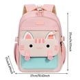 thumbnail image 4 of WAYUTE Backpack for Kids Back to School Backpacks with Cute Cat Design Breathable Waterproof Lightweight Large Capacity Bookbag Casual Outdoor Travel, 4 of 5