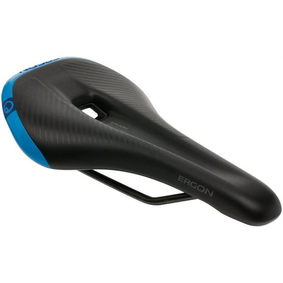 Ergon SM Pro Men's Saddle, Small/Medium - Blk/Blue