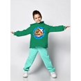 thumbnail image 2 of Comic Style Pizza Hoodie Toddler -Image by Shutterstock,  5 Toddler, 2 of 4