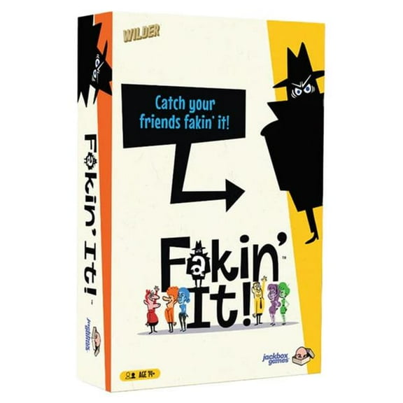 Wilder Toys WDT109 Jackbox Fakin It Board Game