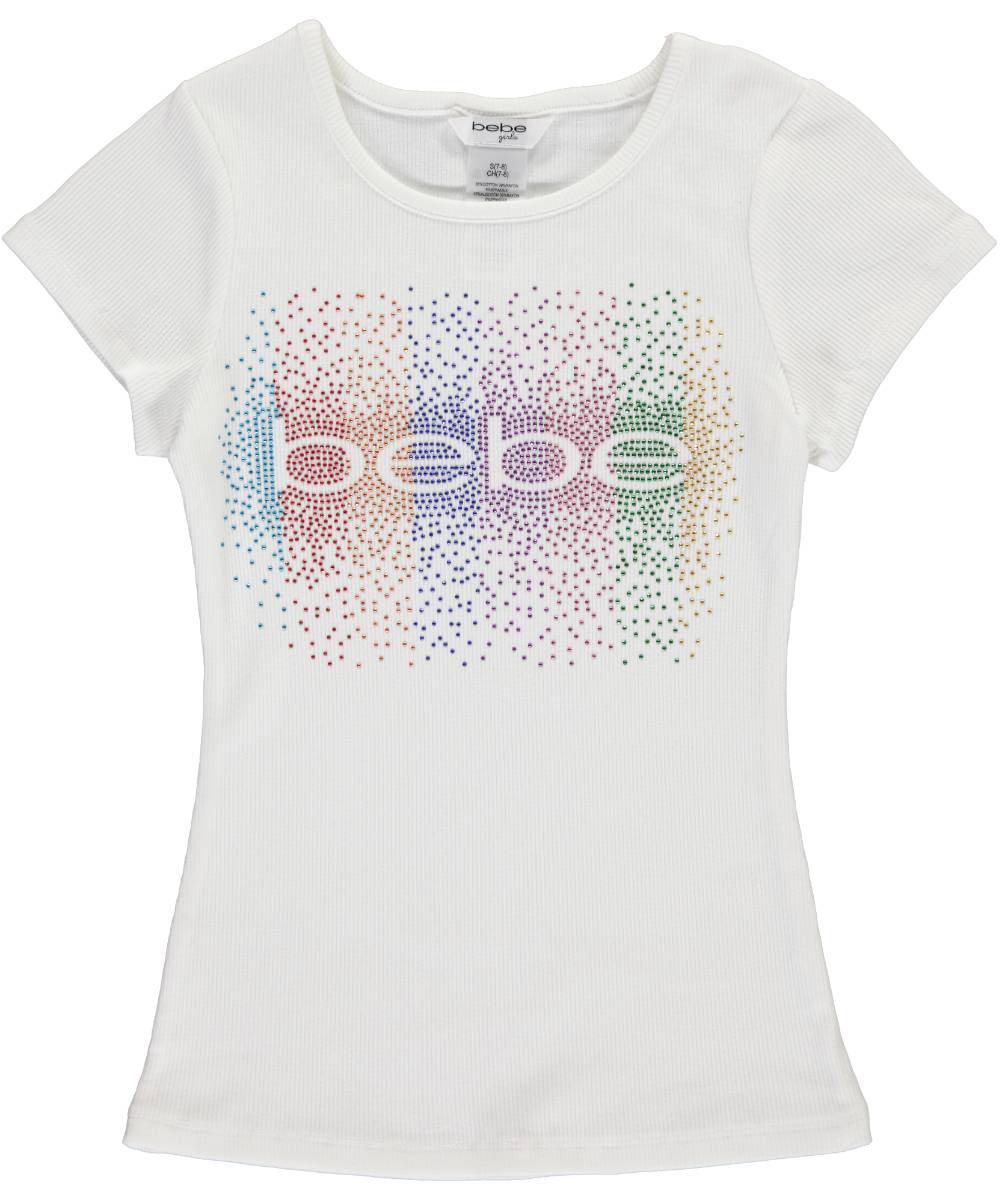 Bebe Bebe Big Girls Gem Rainbow Top Sizes 7 16 White 14 Walmart Com Walmart Com Bebe Bebe Big Girls Gem Rainbow Top Sizes 7 16 White 14 Walmart Com Walmart Com
