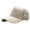 Khaki, variant on Mens High Crown Mesh Baseball Cap – Adjustable Sun Dad Hat Available in One Size, Breathable Solid Color Outdoor Headwear