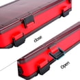 thumbnail image 6 of Double Layer Lure Storage Box - Portable Fishing Tackle Organizer, Minnow Pencil Lure Plastic Case (Only Box Not Included Others), 6 of 9