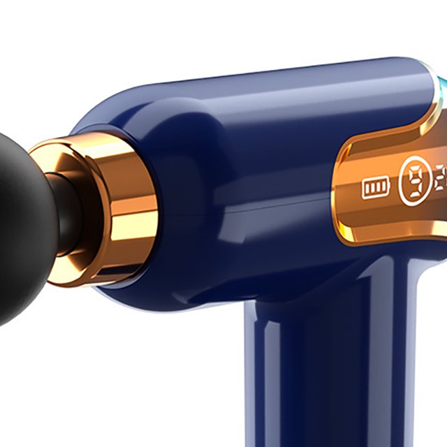 Pistola de fascia eléctrica Apagado inteligente Mini pistola de masaje para relajación muscular Likrtyny Cuidado Belleza