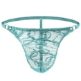 thumbnail image 3 of Mens Underwear Transparent Mesh Lace Low Rise Briefs for Daily Wear Breathing Soft Stretch Comfort, 3 of 3