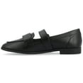thumbnail image 3 of Journee Womens Caspian Square Toe Loafer Flats, 3 of 10