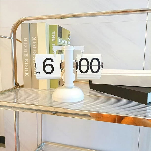 Flip Desk Clock,Digital Flip Down Clock Tabletop Flip Clock Flip Clock