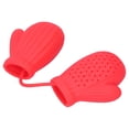 thumbnail image 2 of Gupbes Tea Strainer Tea Filter Gloves Shaped Tea Infuser Silicone Tea Filter Strainers Gift Kitchen Gadget Organizer, 2 of 8