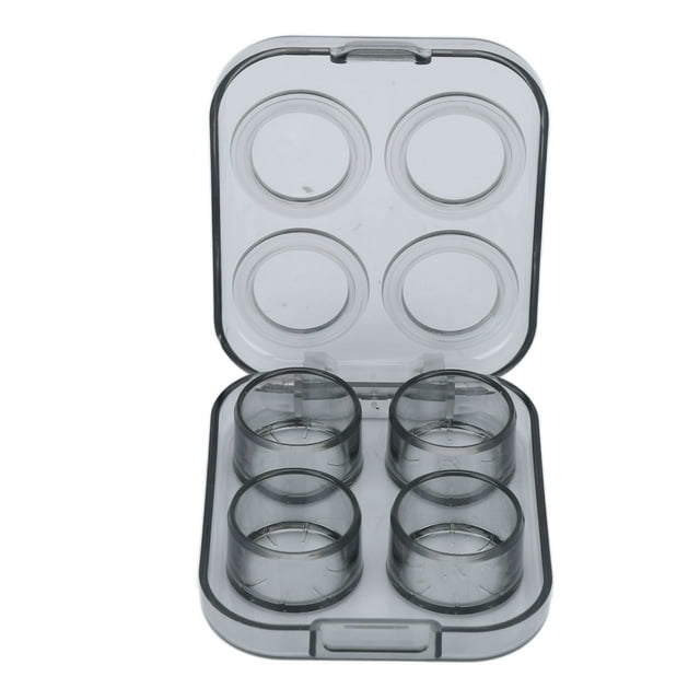 Contact Lens Case Kit With & Clip, Transparent Portable Storage Container, Clean & Hygienic, Safe Material, Perfect Gift For Women Girls