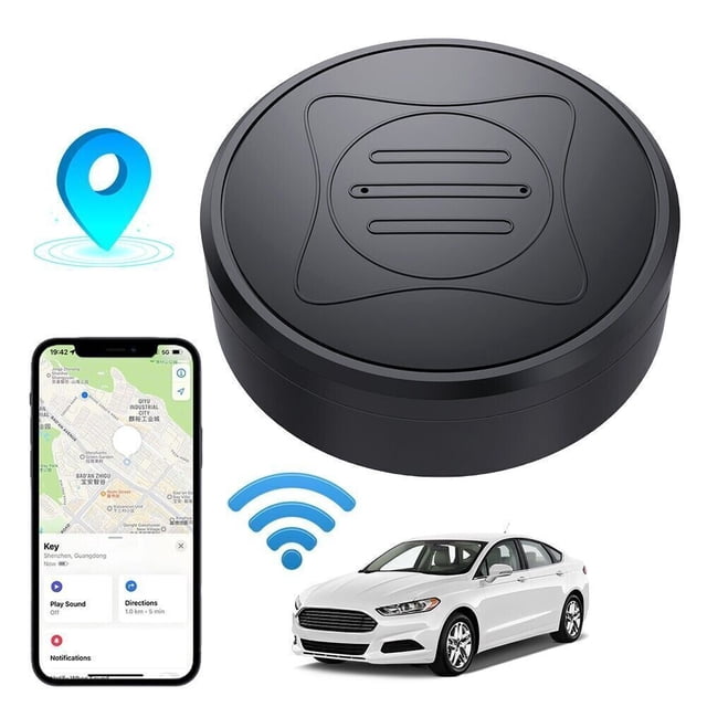 Mini transmisor rastreador GPS magnético en tiempo real para vehículos, niños y perros