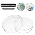 thumbnail image 2 of 1 Set Glass Petri Dish Glass Petri Dish For Science Projects Laboratory Glass Petri Dish Petri Dish Lab Petri Dish Culture Dish Chemistry Petri Holder, 2 of 9