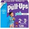 Huggies Pull-Ups Plus Training Pants For Boys One Color, 4T-5T (38-50 lb/17-23 kg)