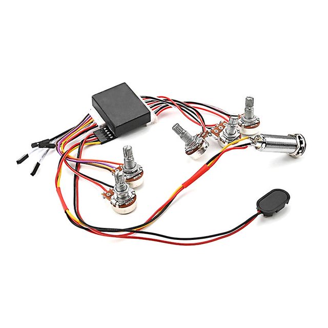 Reemplazos de pastilla de circuito de preamplificador de bajo eléctrico Feliz Sencillez