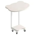 thumbnail image 1 of jifeng Table d'Appoint Ours avec Roues Table d'Appoint Créative et Mignonne pour Appartement Canapé Sofa Blanc, 1 of 9