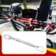 thumbnail image 5 of Barra de equilibrio para motocicleta de aleación de aluminio ajustable de longitud profesional premium Plata, 5 of 9