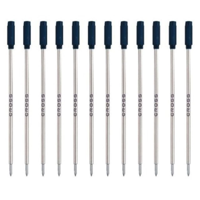 cross ballpoint pen refill 12pack black medium