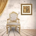thumbnail image 3 of Vassileva, Silvia 26x26 Gold Ornate Wood Framed with Double Matting Museum Art Print Titled - Floral Fragment IV WAG, 3 of 4