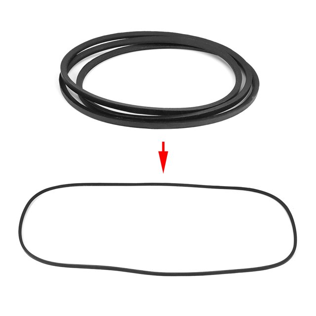 GX20072, Mowers Deck Belt Antiaging Lawn Mower V Belt Rustproof For Repairing Replacement For RIDING MOWER D110