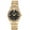 Gold/Black, variant on 38mm Montres Carlo Women Luxury Fashion Stones Quartz Bracelet Wrist Dress Watch (Silver)