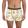 thumbnail image 1 of Fotbe Farm Bee Cute Honey Calzoncillos Tipo Boxer con Bolsa de Soporte Total para Hombre, X-Temp Fresco, Transpirable y de Secado Rápido-Small, 1 of 5
