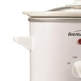 thumbnail image 4 of Brentwood Appliances SC-115W 1.5 Quart Slow Cooker, White, 4 of 7
