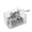C, variant on Cozival Hand Crank Music Box – Mechanical Acrylic Music Box with Silver Plated Gears – Calming Melody Gift for All Ages
