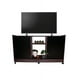 thumbnail image 3 of Mueble Credenza para TV con Ruedas Minimalista (WENGUE/Negro Mate) DECOMOBIL CREDENZA DECOMOBIL, 3 of 4