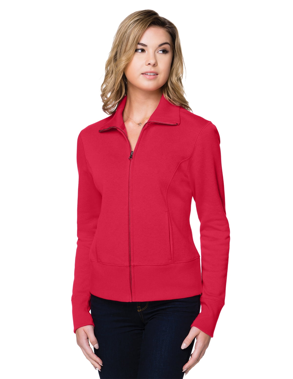 TriMountain Lilac Bloom Anna LB674 Fleece Full Zip Jacket, 4XLarge