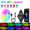 thumbnail image 1 of USB Led Strips Light 5V USB WIFI Phone APP 1M-30M luces led 5050 RGB Led Diode Ribbon Lamp For Decoration Bedroom TV BackLight, 1 of 7