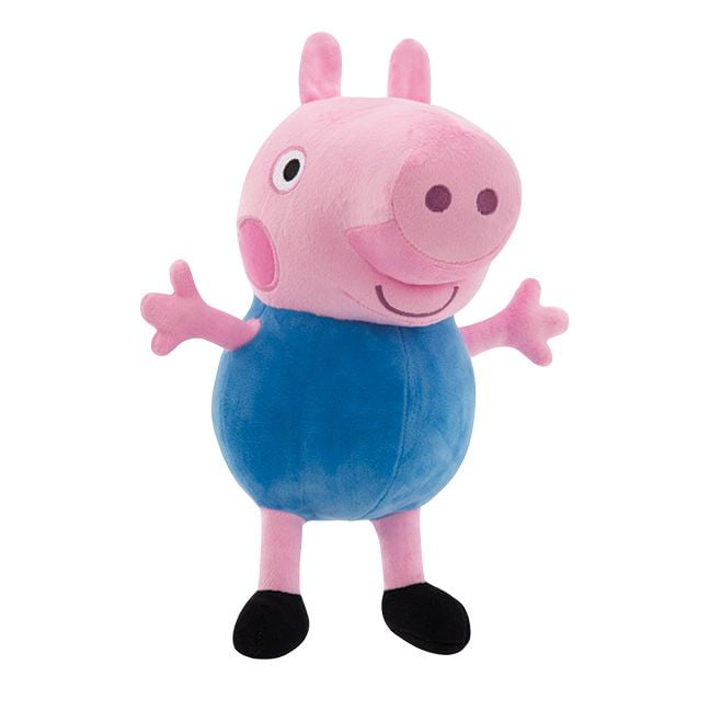 Squishmallows Peppa Pig HugMees Plüschtier – 25 Cm, Superweich, Kuschelig, Offiziell Lizenziert