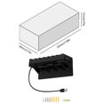 thumbnail image 1 of Soporte RGB para montaje en pared 7 ranuras para tarjetas de juego para consola Switch/Switch color negro, 1 of 5