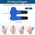thumbnail image 5 of EcoNesxp Mallet Finger Splint Finger Support Braces for Middle and Ring Finger, 5 of 5