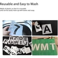 thumbnail image 3 of GHSDFBB 5 Inch Letter Stencil, Large Letter Stencils, Stencils Letters and Numbers, Stencil Letters, Alphabet Art Craft Stencils, Reusable Alphabet Templates, Alphabet Stencil Letters Numbers St, 3 of 7
