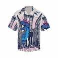 thumbnail image 3 of Camisas para niños con dinosaurios kawaii para hombres, ropa con estampado 3D, camisa hawaiana de vacaciones, camisetas de manga corta Y2k, ropa vintage, blusa con solapa, 3 of 5