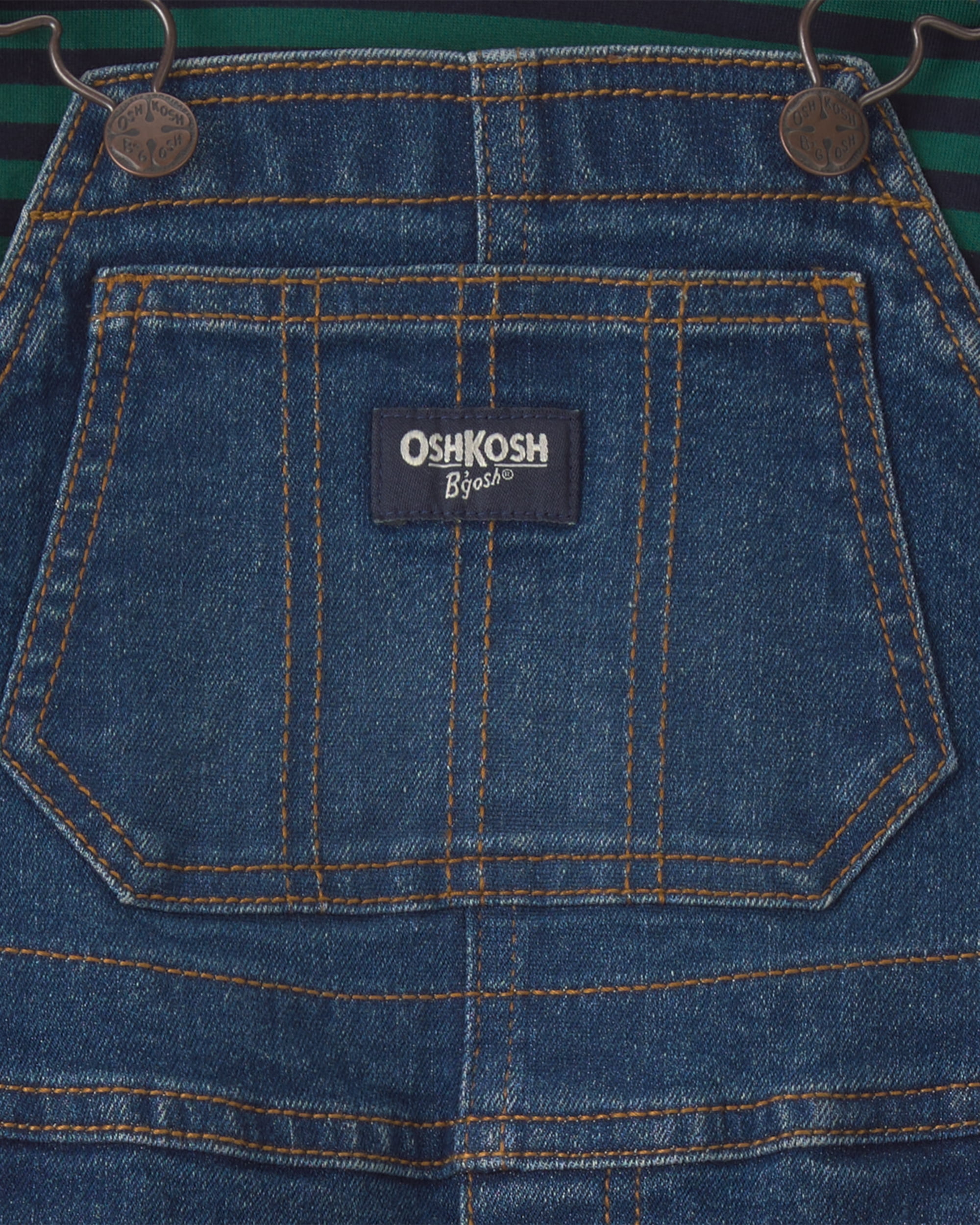 Oshkosh B'gosh Toddler Overall and Top Set, 2-Piece, Sizes 2T - 5T
