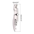 thumbnail image 2 of Unique Bargains 4.7' Wine Opener Waiter Corkscrew Red Wine Bottle Opener with Foil Cutter Silver, 2 of 6
