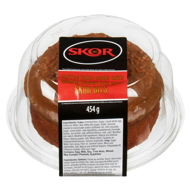 Coffee Cake made with SKOR BITS Walmart.ca