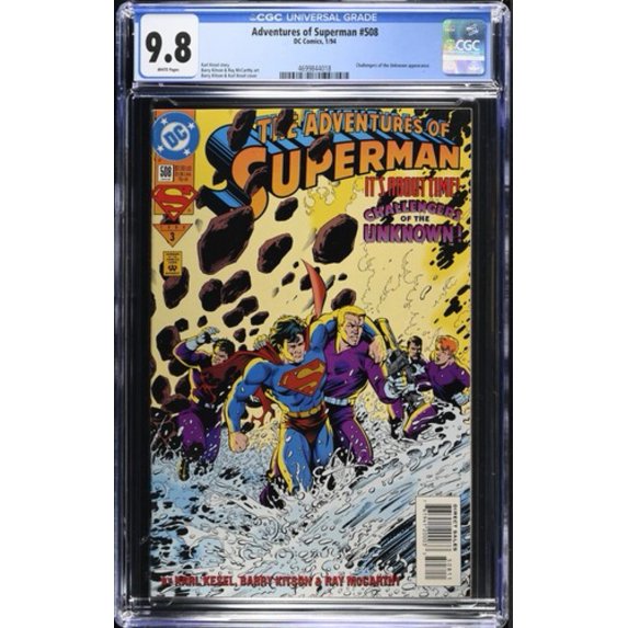 Adventures of Superman #508 - CGC 9.8 Comic Book